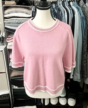 Abercrombie & Fitch Sweater Tee Pink Size M thumbnail 1