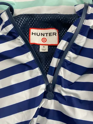 Hunter For Target Blue Ombré Rain Jacket thumbnail 7