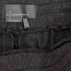 by Anthropologie Wide Leg Gray Drawstring Baggy Loose Fit Lounge Pants Small thumbnail 3