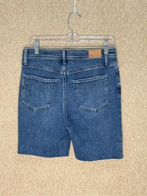 PAIGE Bermuda shorts size 30 denim jean shorts preppy summer medium‎ wash thumbnail 4