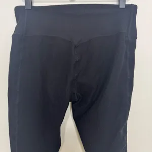 ALO Yoga High-Waist Alosoft Lounge Leggings Black Ribbed Size Small thumbnail 6