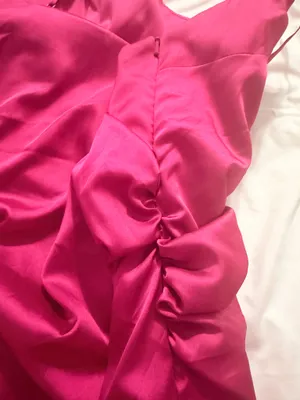 Hot pink Stacees formal dress size 16 thumbnail 2