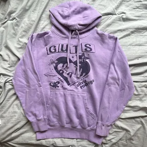 Olivia Rodrigo Fan Made Purple Hoodie thumbnail 1