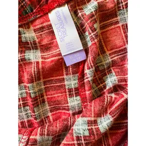 Secret Treasures Plaid Pajama Set Red Green Size XL thumbnail 6