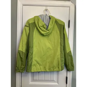 Free Country AthletX Series Women’s Green Hooded Full Zip Windbreaker Jacket M thumbnail 13