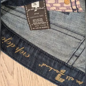 👖 7 For All Mankind Women's 26 Crop Dojo‎ Dark Jeans Designer Denim Made In USA thumbnail 4
