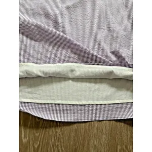 Rungolee Jacqueline‎ Dress Womens XL Purple Gingham Midi Ruffle Cottagecore NWT thumbnail 8