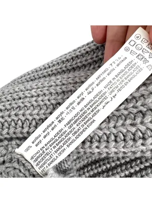 Bershka Chunky Turtleneck Sweater Cozycore Minimalist Gray Size Medium thumbnail 9