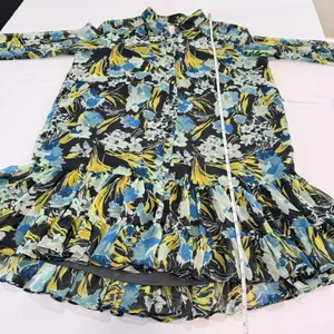 Cinq À Sept Lyra Obsidian Tossed Floral Mini Dress Ruffle Tiered Size 8 thumbnail 14