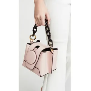 YUZEFI Leather Daria ShouldernBag in Blush - $545. thumbnail 2