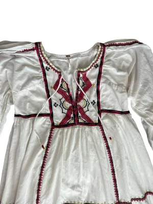 Free People FP Women’s Sweet Escape Embroidered White Long Sleeve Midi Dress S thumbnail 3