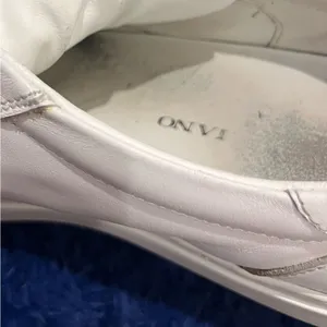 J.G. White Leather Women's Sneakers 41 10/10.5 thumbnail 7