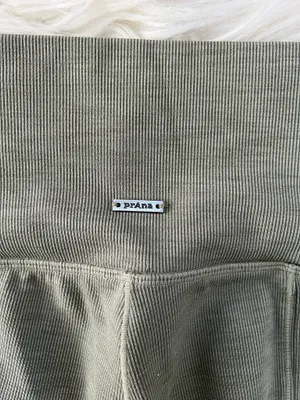 Prana Olive Green Women’s High-Waist Ribbed Leggings thumbnail 7