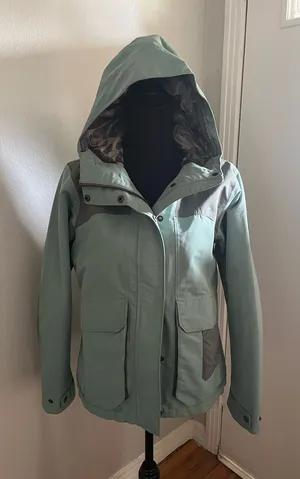 Columbia Women’s South Canyon Hooded Jacket in Sage And Gray Size M thumbnail 1