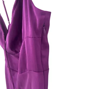Aritzia Wilfred Bellow Satin Dress Size‎ 6 Cloudy Lilac GUC thumbnail 4