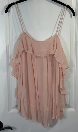 Free People Intimately Soft Blush Pink Top thumbnail 1