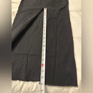 HYFVE Classic Black Strapless Denim Dress - NWOT - Size L thumbnail 11