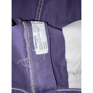 VTG Women's 90s Purple Wash Denim Wrangler Jeans 13/14x34(38x34) Cowgirl Cut USA thumbnail 5