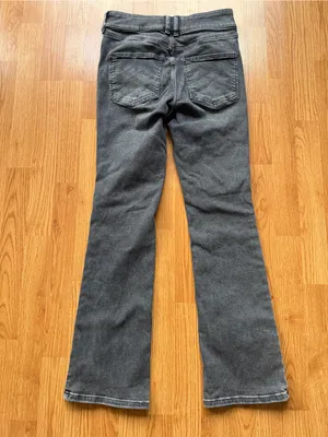 Free People | We The Free Shayla Bootcut Jeans Black Wash Mid Rise Size 29 thumbnail 4