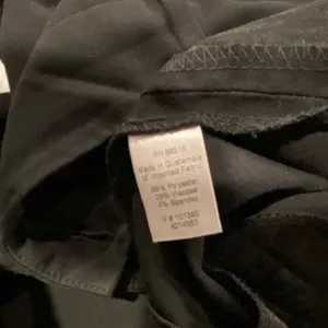 Coldwater Creek Size 14P Soft Stretch Black Wide Leg Zip Up Trouser Pants thumbnail 9