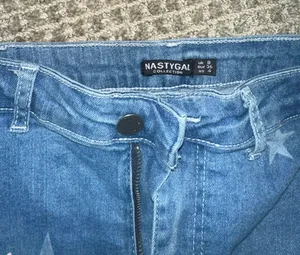 Nasty Gal Denim Wide Leg Jeans thumbnail 2