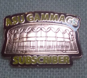 ASU Gammage Subscriber" Pin thumbnail 3