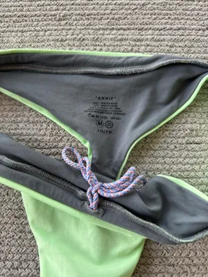 Jolyn 3 Piece Bikini Set Annie Medium Holland Large Mara Small in Mint thumbnail 9