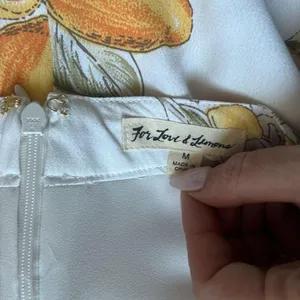 For Love & Lemons Lemon Ruffle Skirt thumbnail 4