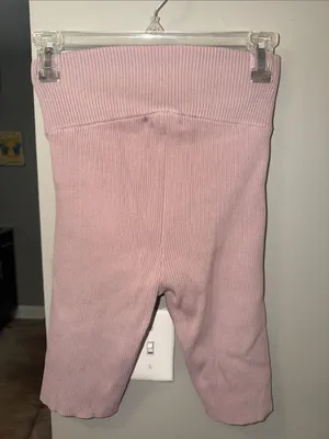 $99 525 America Ribbed High-Waist Biker Shorts – NWT M thumbnail 3