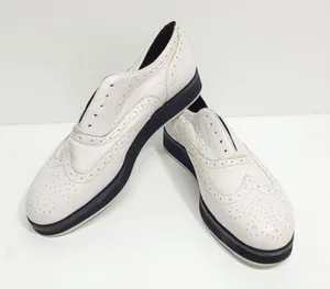 Rag & Bone Meli‎ Brogue White Platform Loafers Women's Shoes Size 9 thumbnail 2