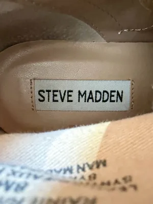 Steve Madden Rainier Chestnut Brown Suede Leather Chunky Boots Size 8 thumbnail 13