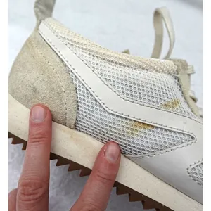 Rag & Bone White & Ivory Retro Runner Mesh Suede Sneakers US 8.5/EU 39 thumbnail 4