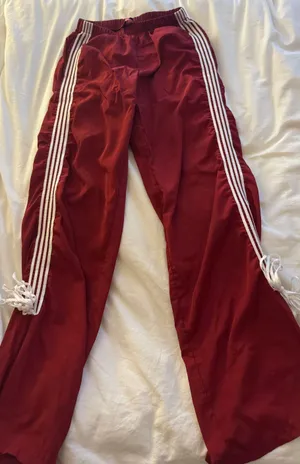 Edikted Track Pants In Red thumbnail 1