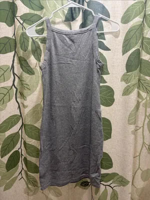 UGG Ribbed Grey Tank Dress thumbnail 4