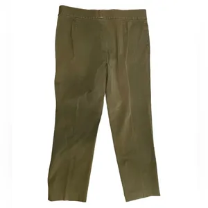 Ralph‎ Lauren Olive Green Wide Leg Pants Petite thumbnail 3
