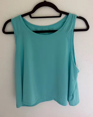 OFFLINE by Aerie Teal Athletic Tank thumbnail 1