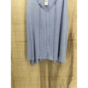 We The Free Scarlett Lavender Ribbed Tank Top Size Large thumbnail 6