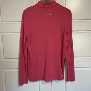 Fairway & Greene Women's Pink 1/4 Zip Long Sleeve Golf‎ Top Size Large thumbnail 9