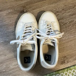 Veja Campo Leather Sneaker White Tan thumbnail 8