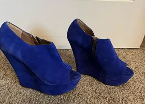 Steve Madden  bootie wedges thumbnail 6