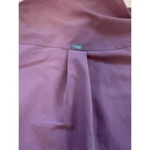 FIGS TECHNICAL COLLECTION RAFAELA Scrub Top Mineral Mauve Nurse Oversized ‎ Pink thumbnail 4