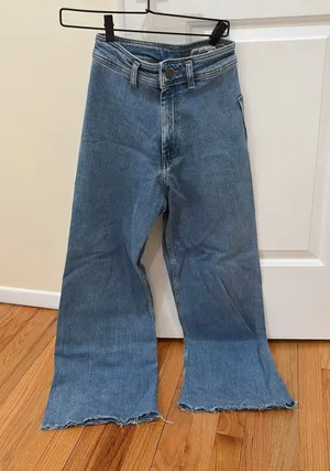 Zara jeans Blue Size 4 thumbnail 1