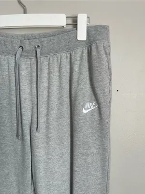 NIKE Heather Gray Joggers Sweatpants Sz L thumbnail 2