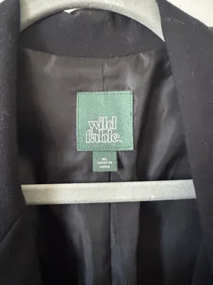 Wild Fable Black Blazer thumbnail 2