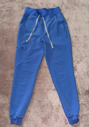 Figs Women's‎ Zamora Blue Skinny Jogger Scrub Pants Size XSmall thumbnail 1