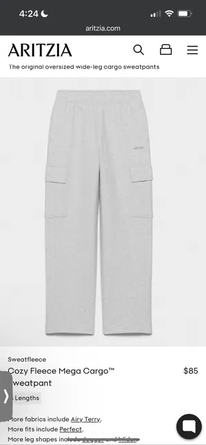 Aritzia Cargo Sweatpants thumbnail 4