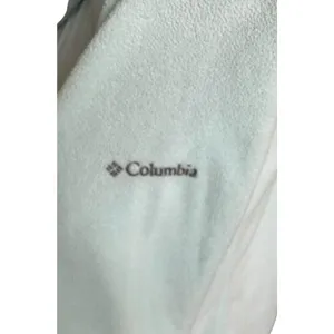Columbia Women's Light Aqua Fleece 1/4 Zip Pullover Sweatshirt Long Sleeve Large thumbnail 3