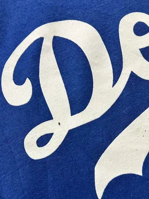 Majestic Los Angeles Dodgers Baseball Henley Shirt thumbnail 4