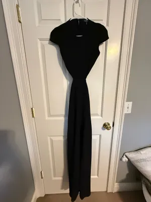 Lulu's Conversation Piece Black Backless Maxi Dress thumbnail 7