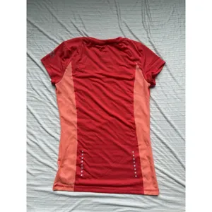 Crivit PRO Women’s Running T-Shirt S Red/Orange Colorblock Breathable Slim Fit thumbnail 6